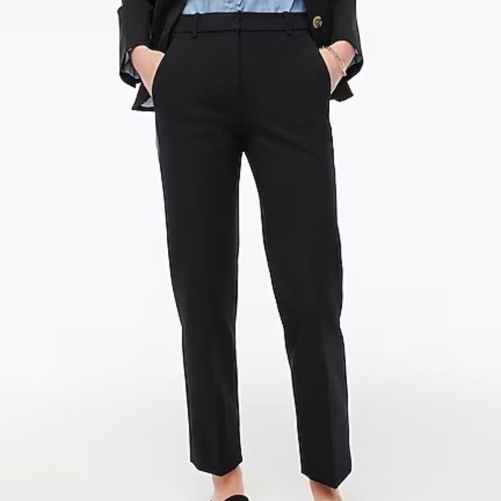 J.Crew Tall Kallie Pant Black Size 10 Tall